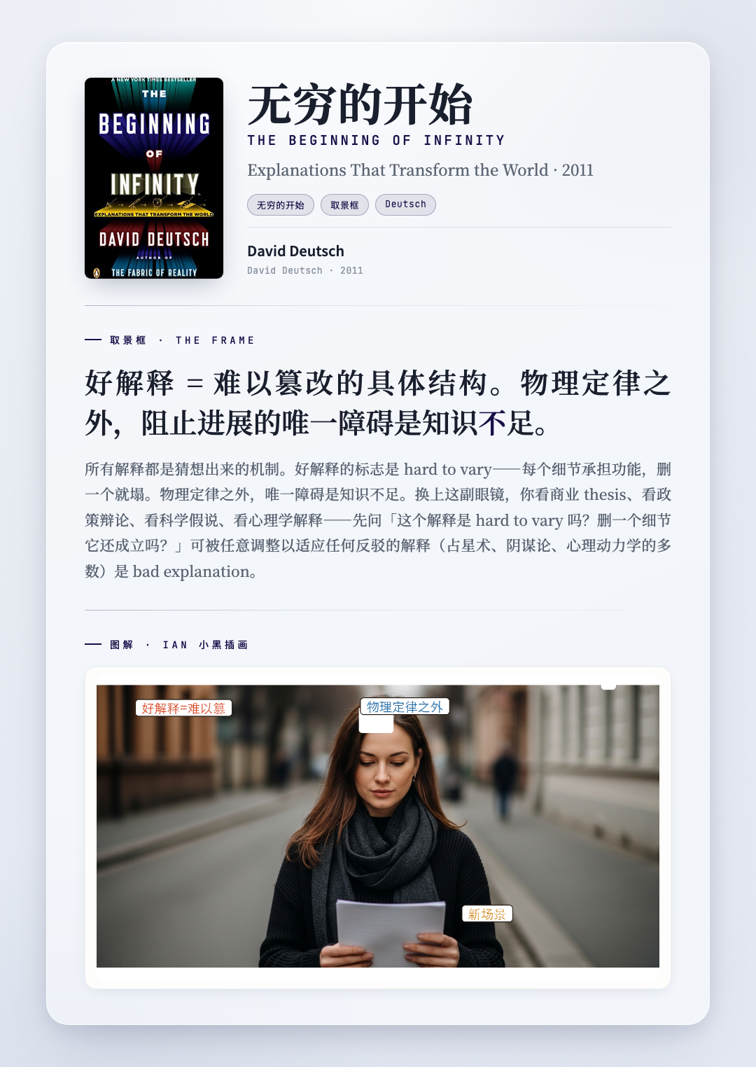 无穷的开始 取景框卡