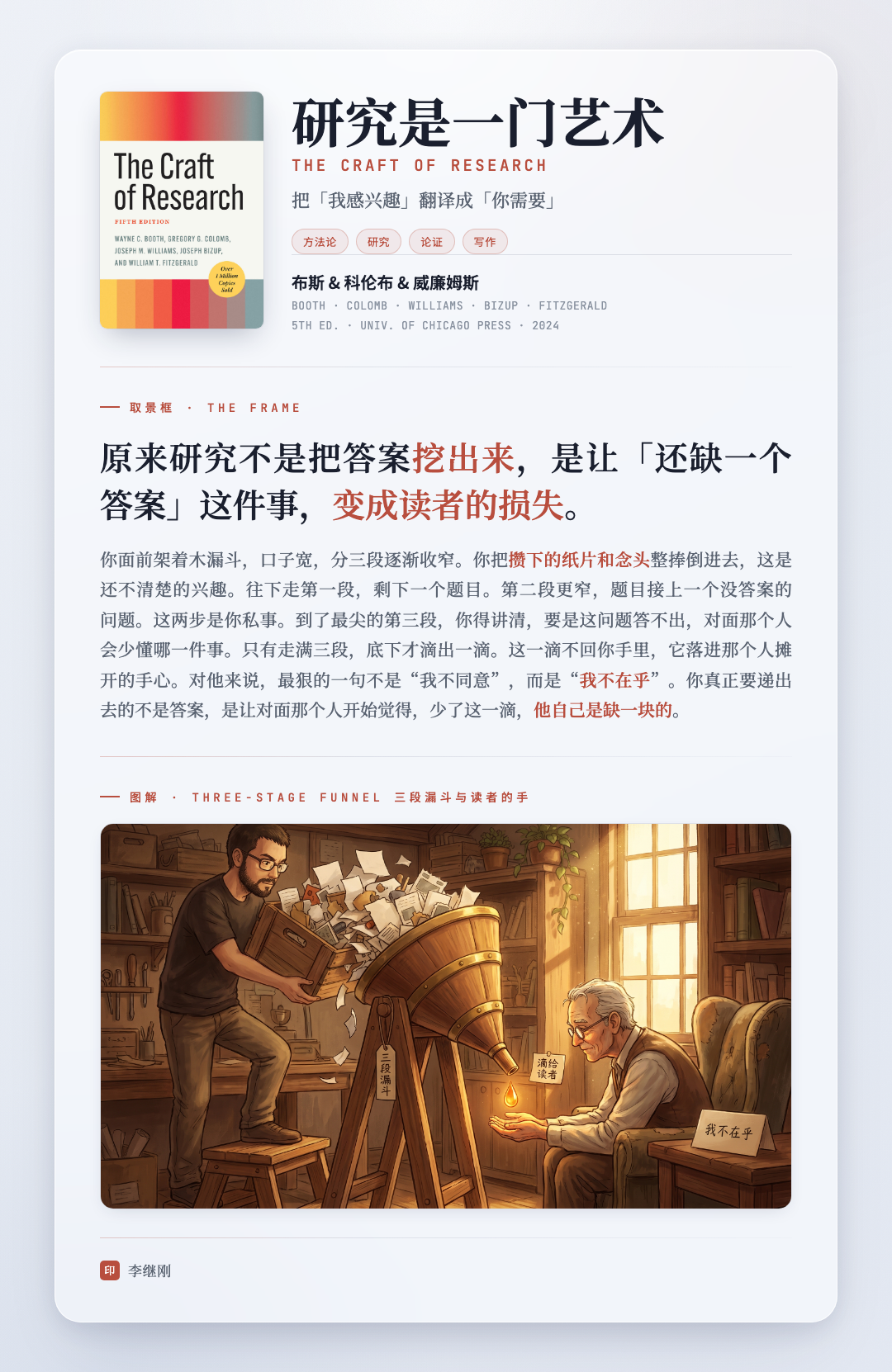 研究是一门艺术 取景框卡