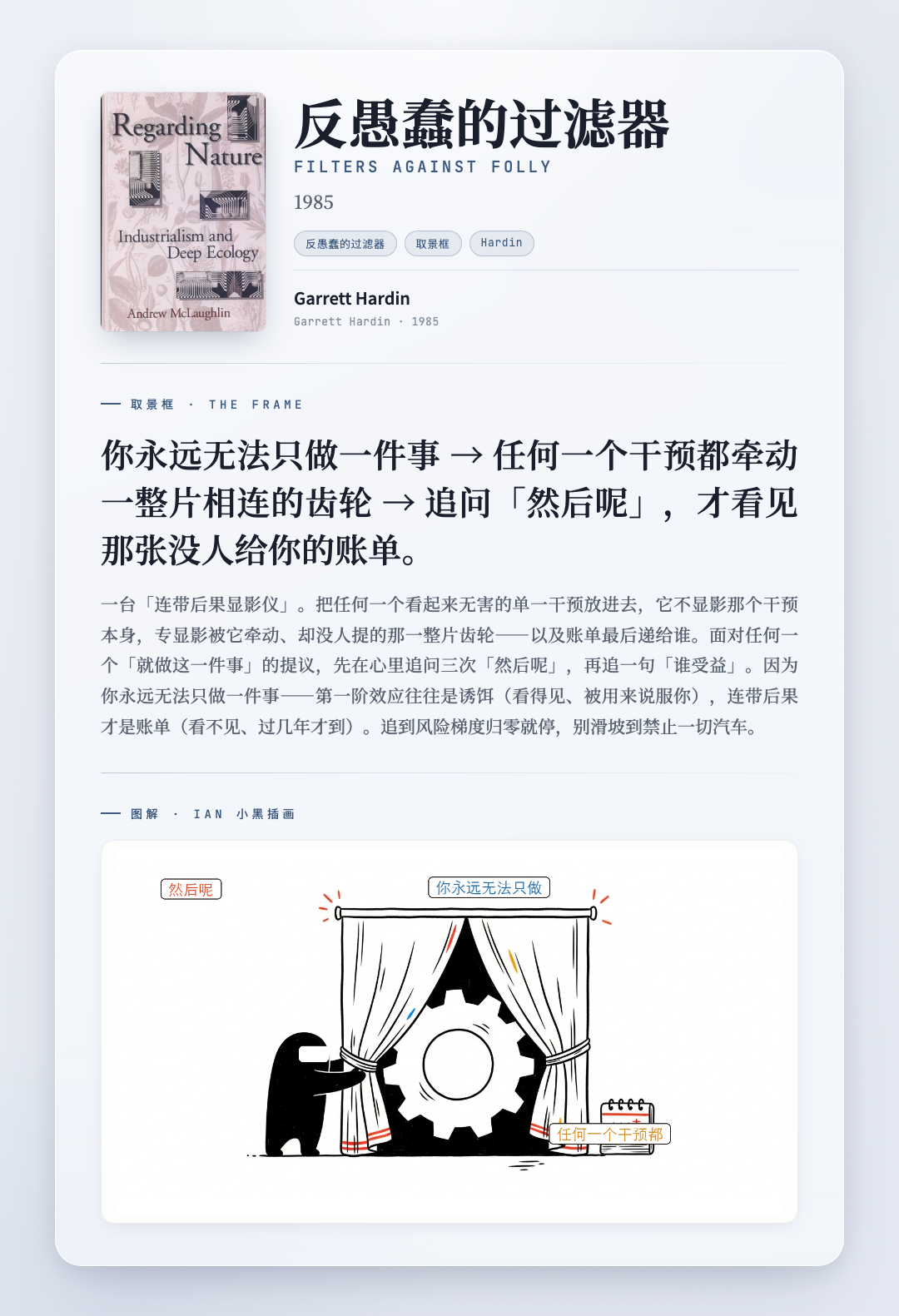 反愚蠢的过滤器 取景框卡