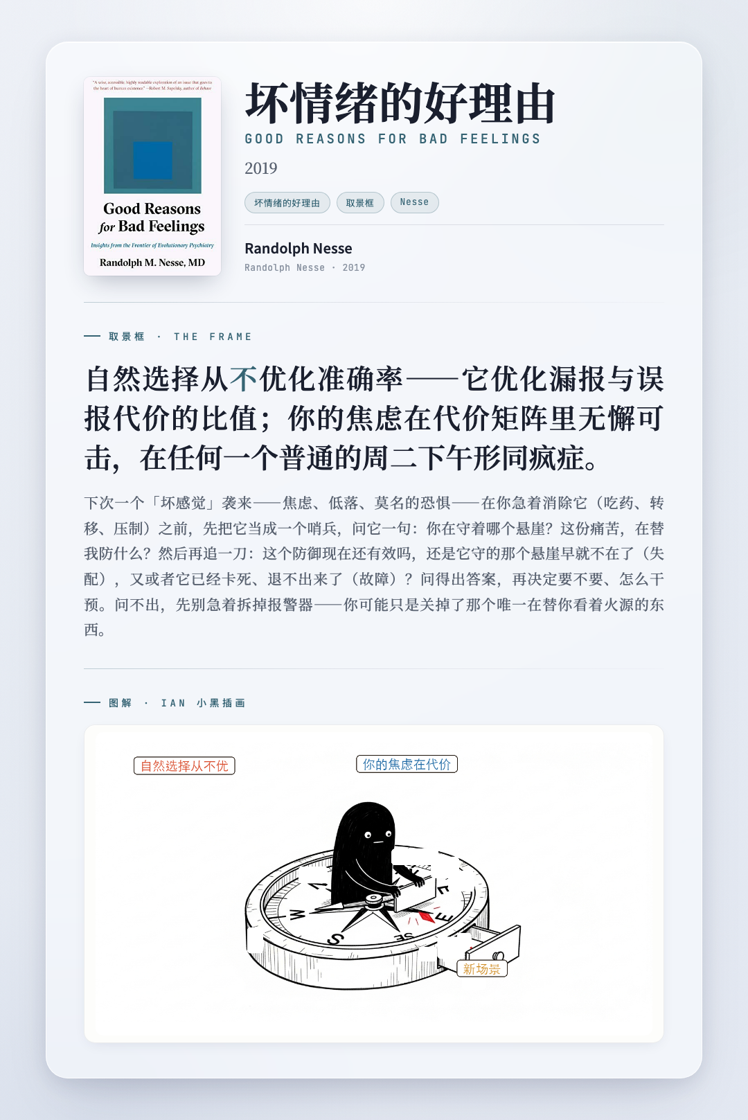 坏情绪的好理由 取景框卡