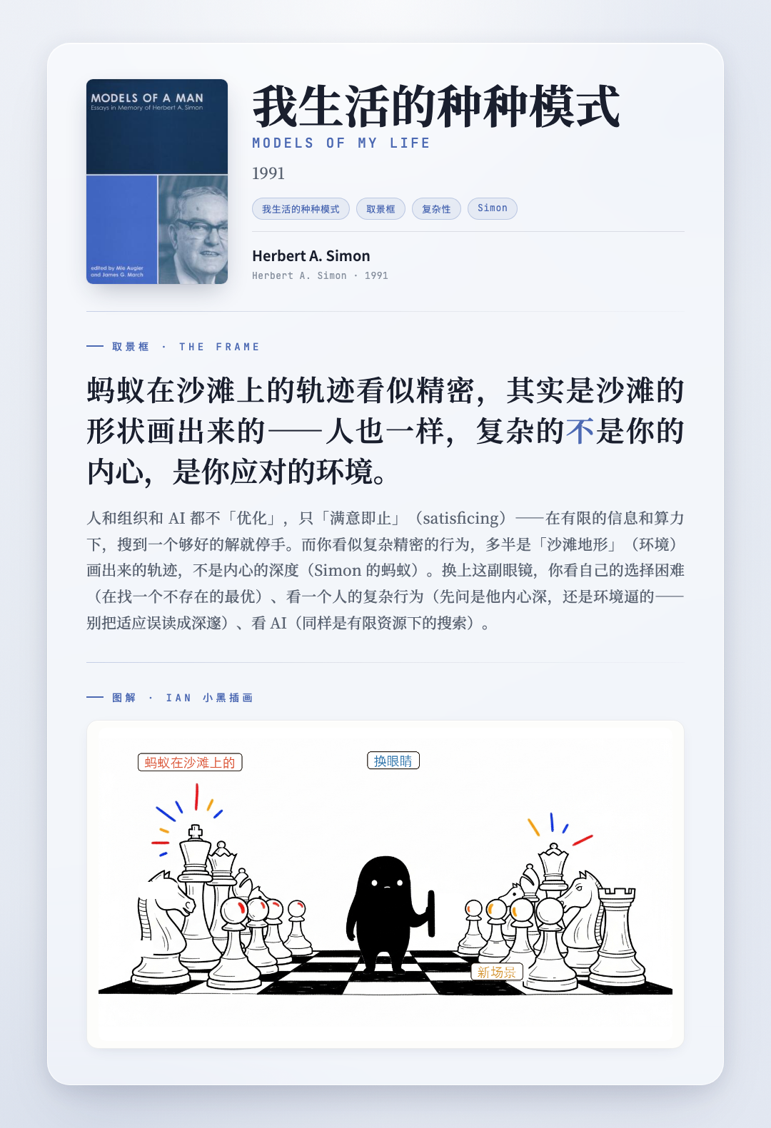 我生活的种种模式 取景框卡