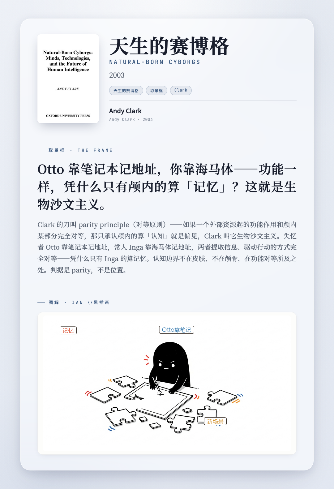 天生的赛博格 取景框卡