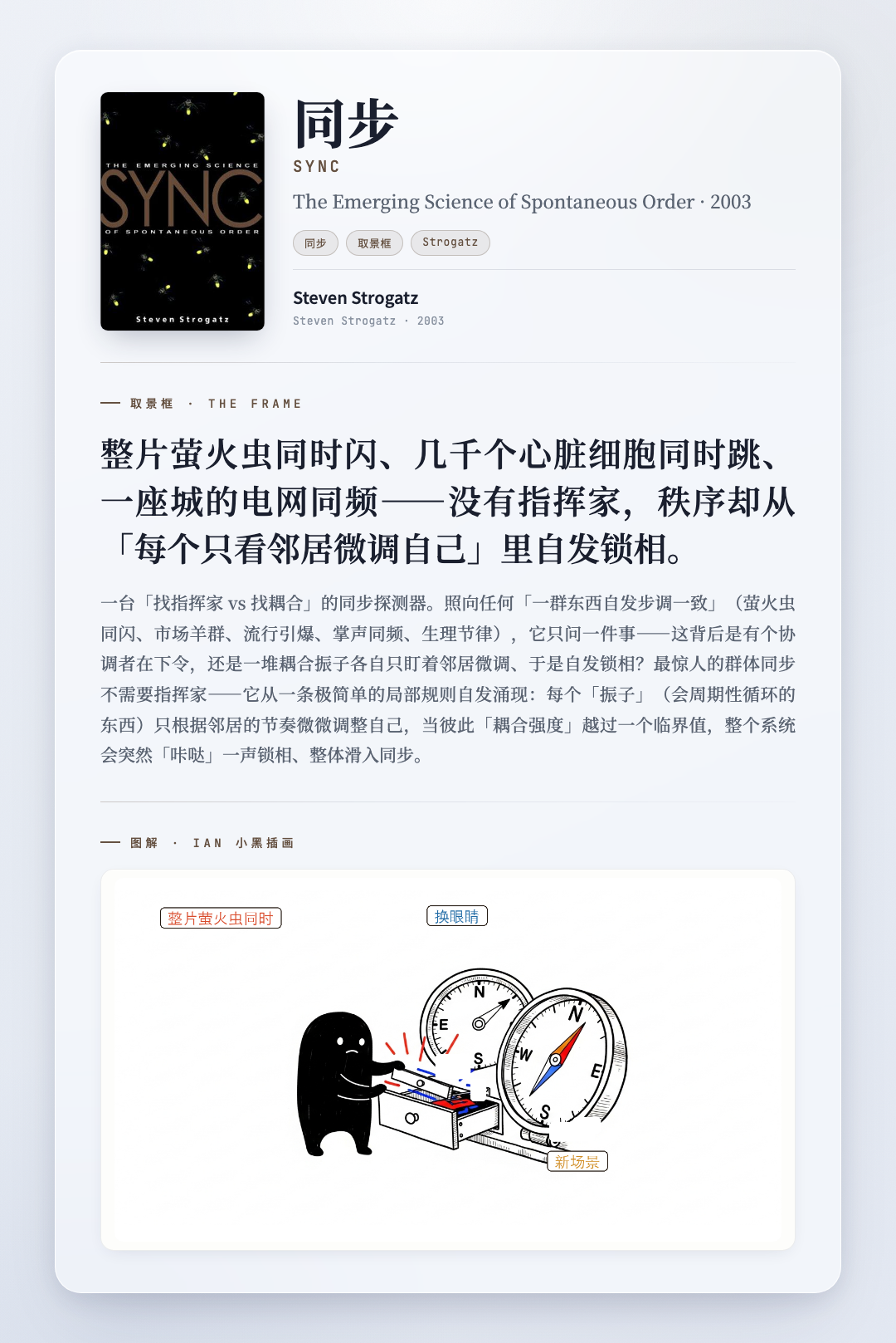 同步 取景框卡