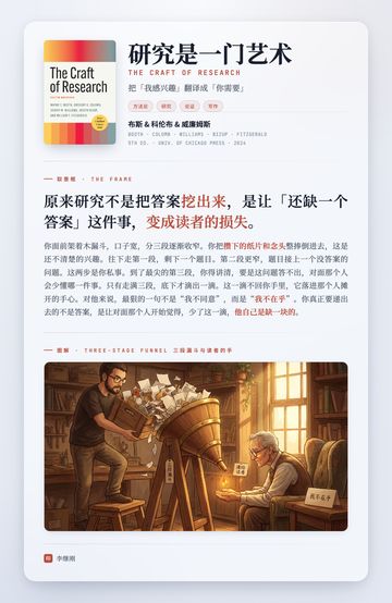 研究是一门艺术 取景框卡
