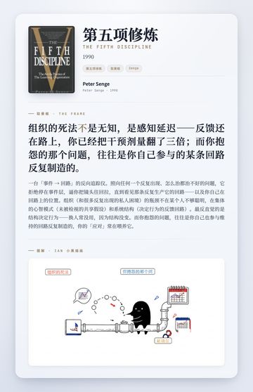 第五项修炼 取景框卡