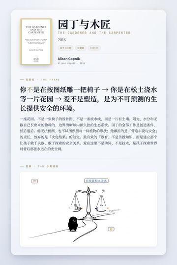 园丁与木匠 取景框卡