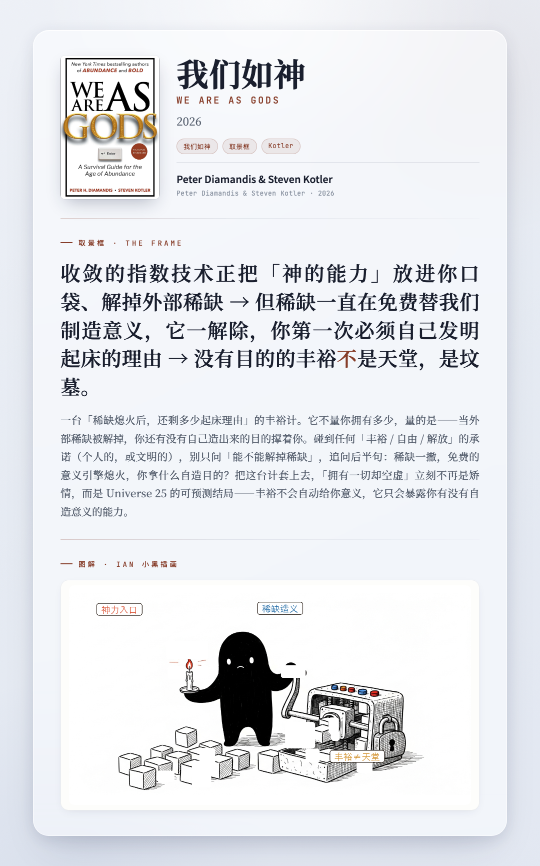 我们如神 取景框卡
